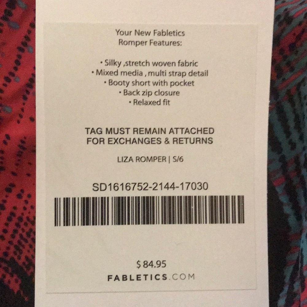 Fabletics Romper - Picture 4 of 4